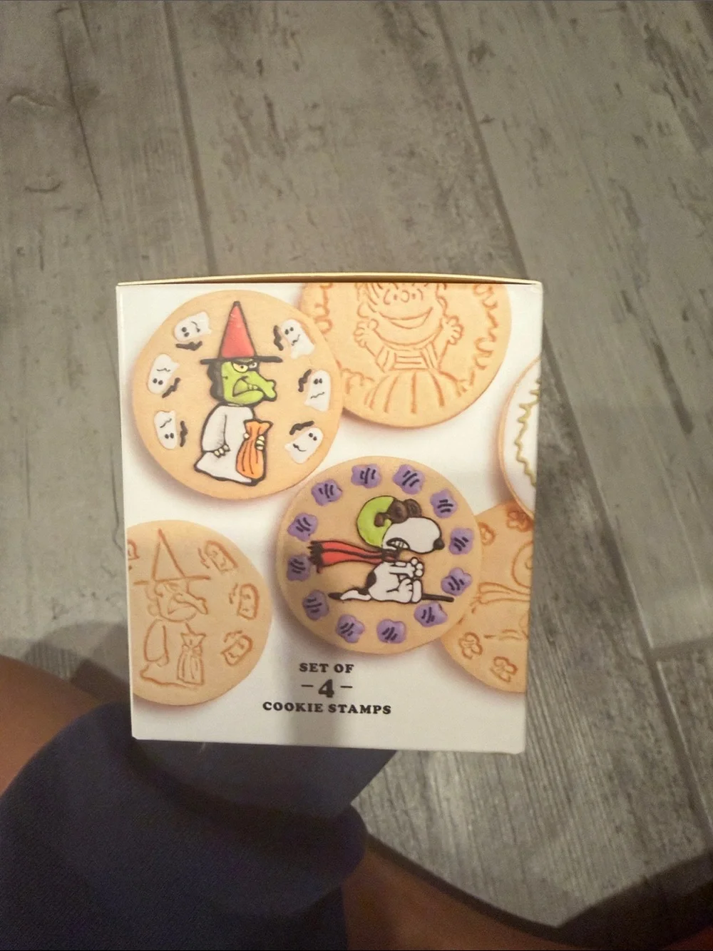 NWT Peanuts Cookie Stamp Set The Great Pumpkin - Williams Sonoma